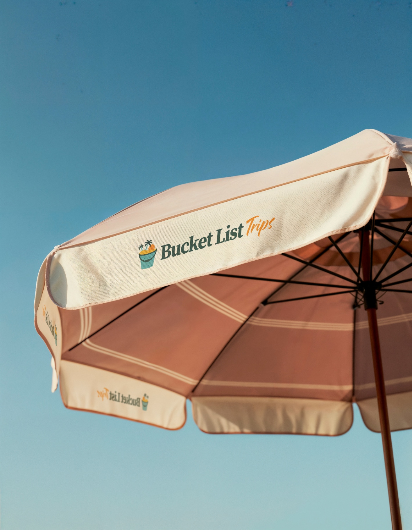 Bucket List Trips beach umbrella